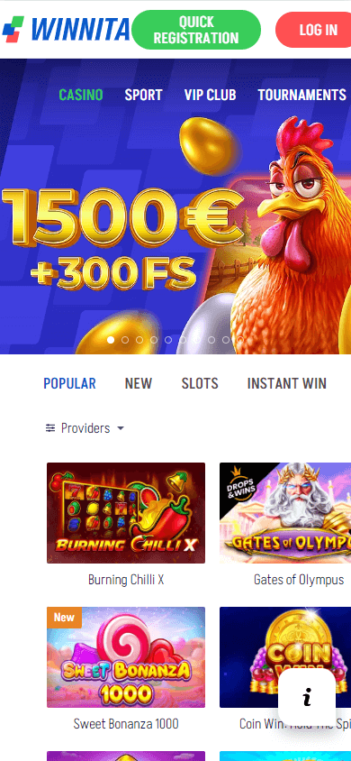 Scopri l'Entusiasmo del Gioco al Winnita Casino