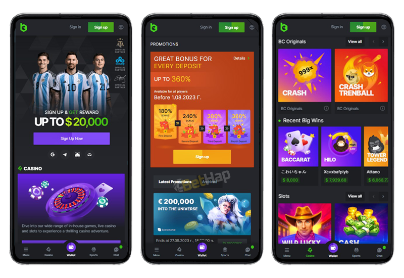 Discover the Exciting Features of the BC.Game App MG